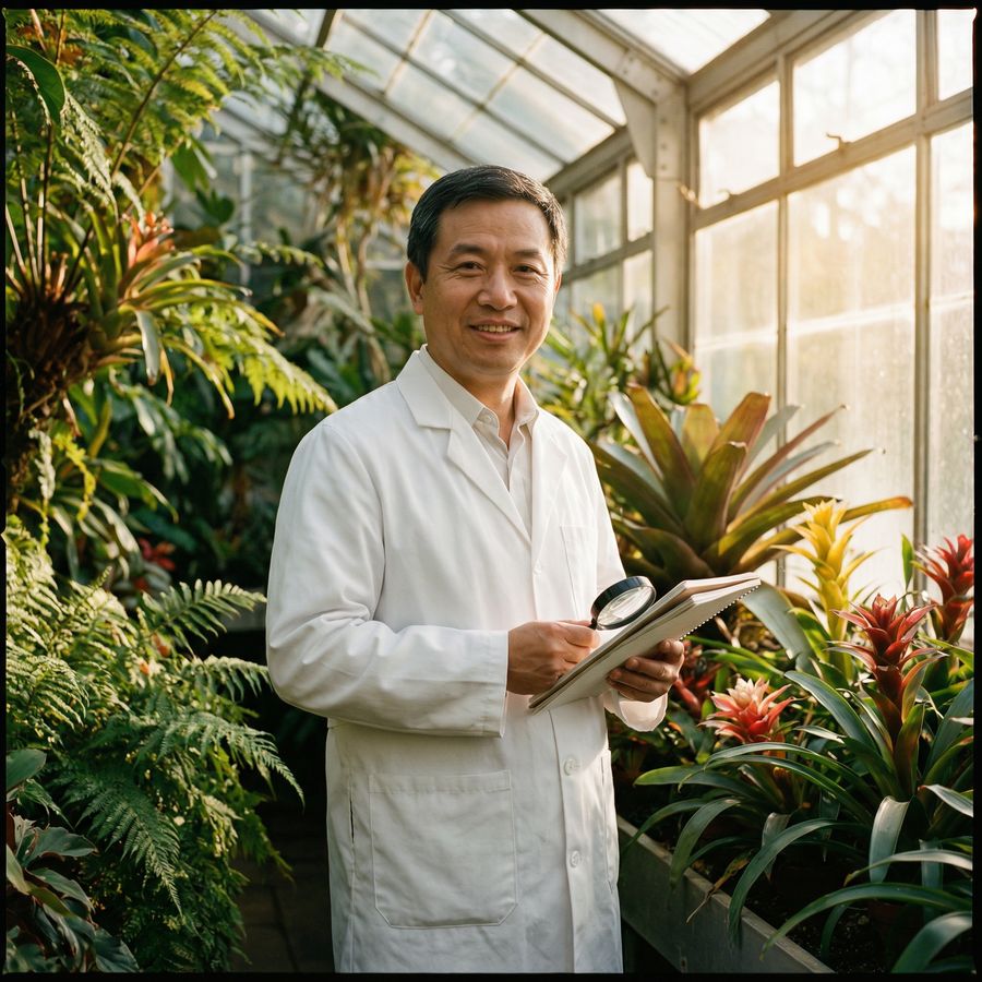 国产视频植物顾问陈建国